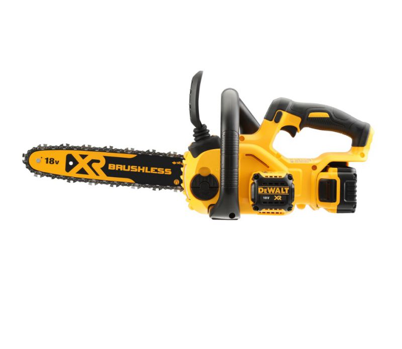 Dewalt Dcm565p1 18v Xr Cordless Brushless Chainsaw 30cm With 1 X 5.0ah